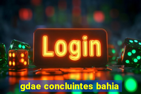 gdae concluintes bahia